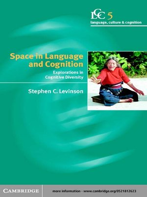 cover image of Space in Language and Cognition